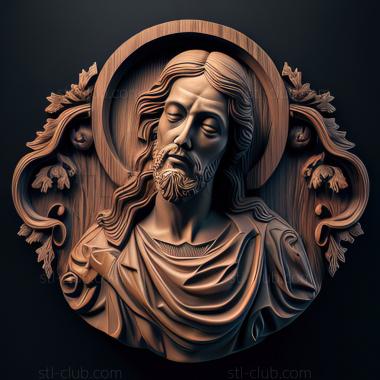 3D model st jesus (STL)